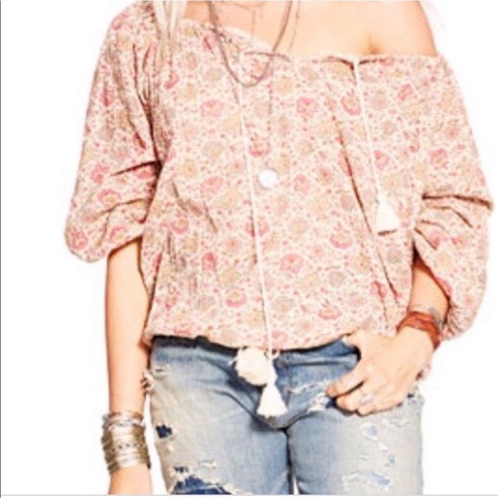 Ralph Lauren Denim & Supply Boho Blouse Size XS
